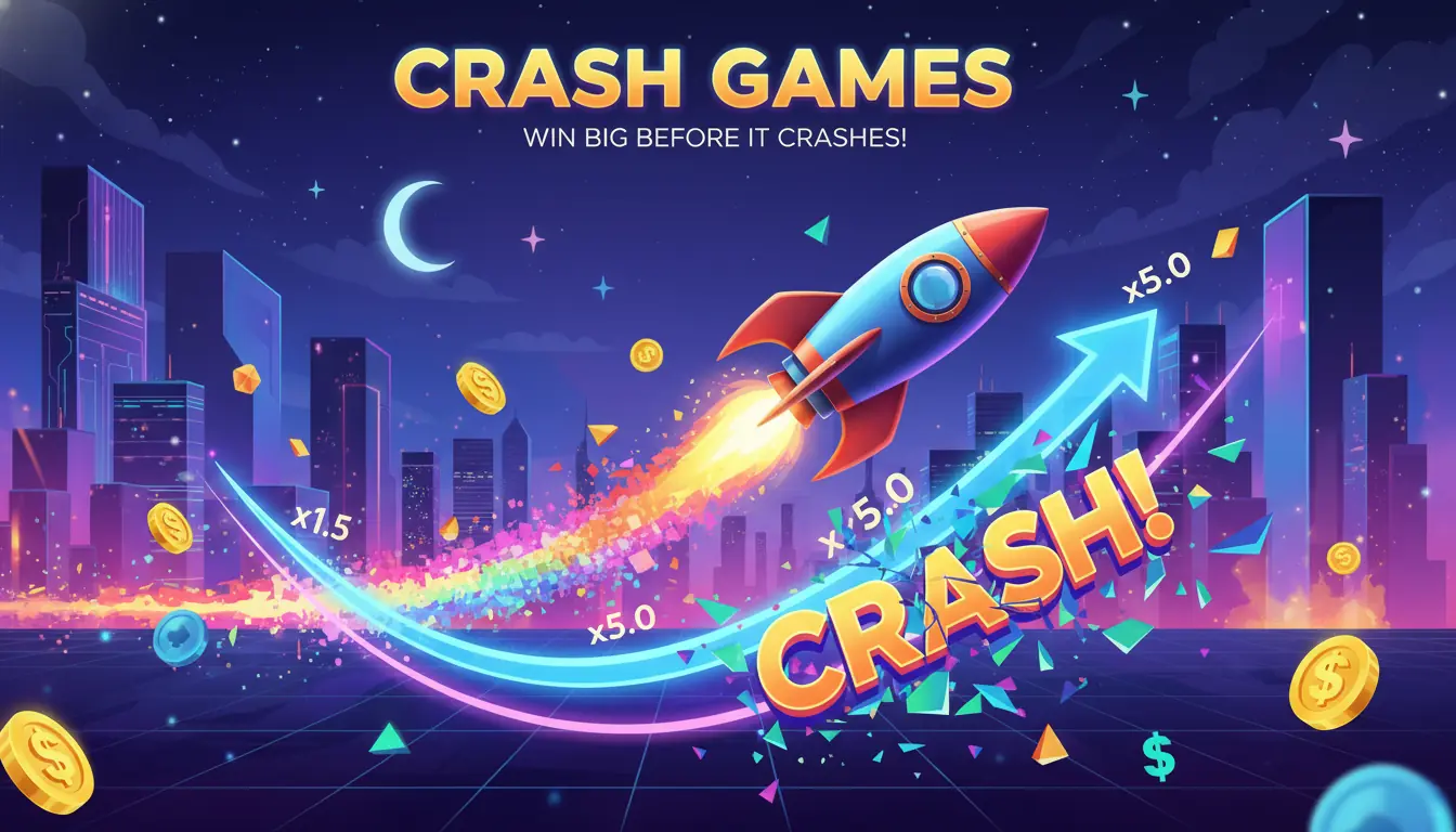 Mr Green casino crash games